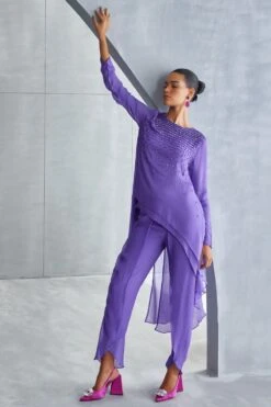 Namrata Joshipura Thyme Double Layer Tunic -Echo Clothing Store 25723nj37 3