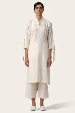 November Noon Nutmeg Off-white Tunic