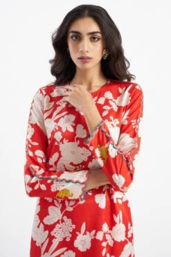 Kshitij Jalori Pali Garnet Kurta & Pant Set 8 Kshitij Jalori Pali Garnet Kurta & Pant Set -Echo Clothing Store 283kj26 4