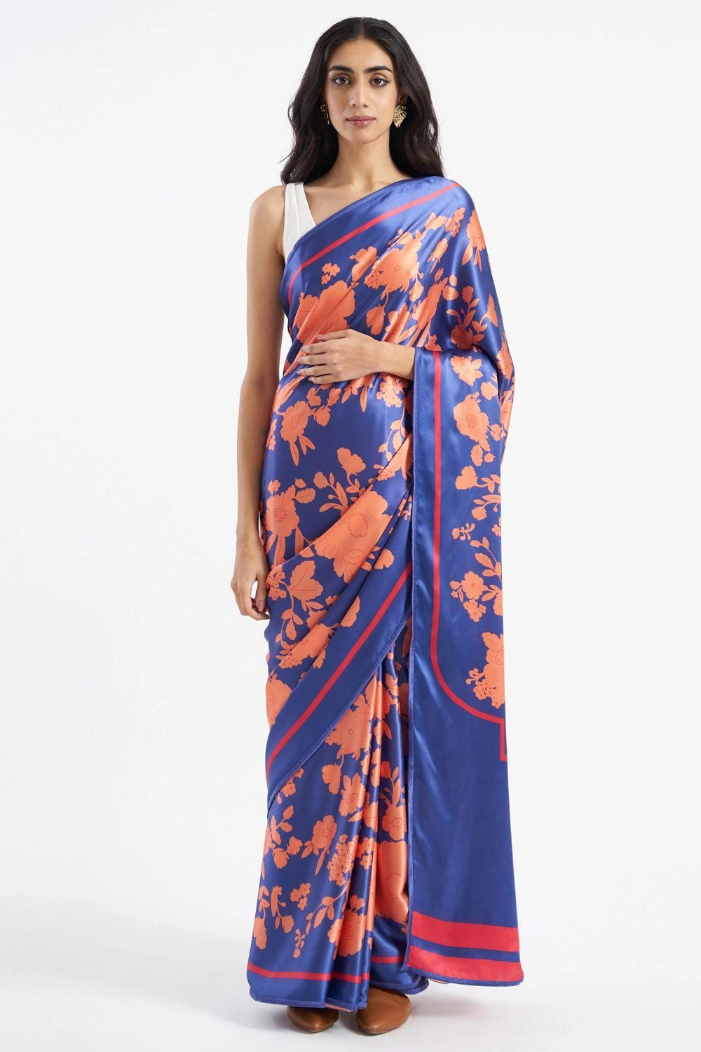 Kshitij Jalori Pali Tanzenite Sari 1 Kshitij Jalori Pali Tanzenite Sari