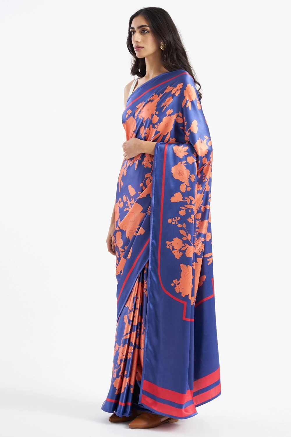 Kshitij Jalori Pali Tanzenite Sari 2 Kshitij Jalori Pali Tanzenite Sari - Image 2