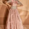 Bhumika Sharma Blush Pink Embellished Anarkali Set