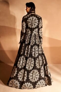 Bhumika Sharma Black Gulbahar Anarkali & Jacket Set 13 Bhumika Sharma Black Gulbahar Anarkali & Jacket Set -Echo Clothing Store 2912bsg7 7