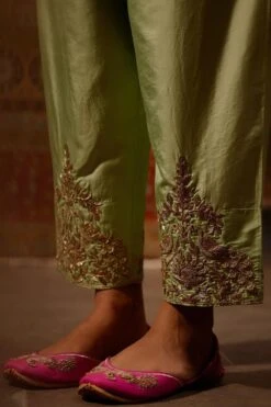 BRIH Green Hand Embellished Kurta Set 6 BRIH Green Hand Embellished Kurta Set -Echo Clothing Store 29723bh36 3