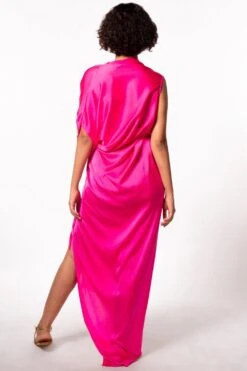 Stephany Pink Kaftan Style Dress -Echo Clothing Store 297step4 5