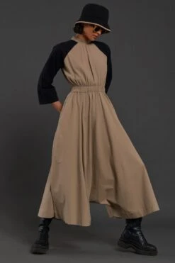 Mati Beige & Black Sphara Jumpsuit -Echo Clothing Store 3012wo25 5