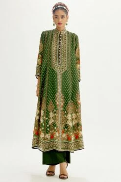 Rajdeep Ranawat Ada Floral Anarkali Tunic Set