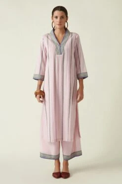 Payal Pratap Pastel Pink Kurta Set