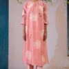 Arcvsh By Pallavi Singh Pink Floral Printed Kurta Set