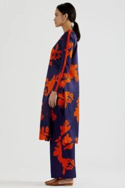 Kshitij Jalori Magnolia Navy Blue Kurta Set 8 Kshitij Jalori Magnolia Navy Blue Kurta Set -Echo Clothing Store 308kelee2 14 4