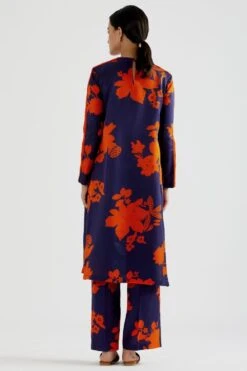 Kshitij Jalori Magnolia Navy Blue Kurta Set 9 Kshitij Jalori Magnolia Navy Blue Kurta Set -Echo Clothing Store 308kelee2 14 5