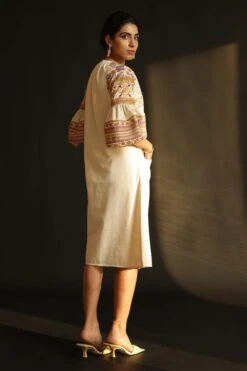 Chandrima Embroidered Shift Dress -Echo Clothing Store 319648 4