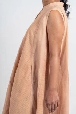 Ahmev Sleeveless Godet Pink Dress -Echo Clothing Store 328309 4