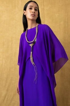 Stephany Cobalt Blue Layered Dress -Echo Clothing Store 33sd4 4