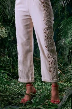 Chandrima Ivory Petal Jumpsuit -Echo Clothing Store 41123cm26 4