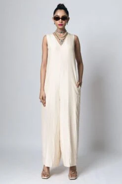 REIK Ivory Moulin Shirt And Noir Jumpsuit 7 REIK Ivory Moulin Shirt And Noir Jumpsuit -Echo Clothing Store 412rpf14 3