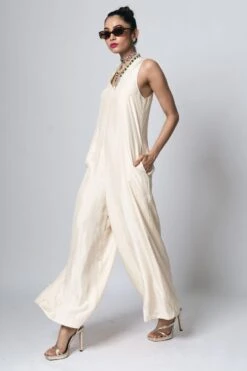 REIK Ivory Moulin Shirt And Noir Jumpsuit 8 REIK Ivory Moulin Shirt And Noir Jumpsuit -Echo Clothing Store 412rpf14 4