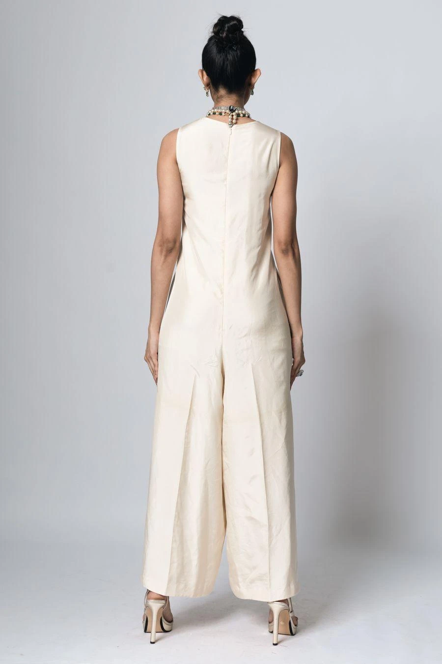 REIK Ivory Moulin Shirt And Noir Jumpsuit 5 REIK Ivory Moulin Shirt And Noir Jumpsuit - Image 5