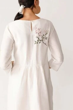 Payal Pratap Round Neck Tunic With Cross Stitch Embroidery -Echo Clothing Store 4ss 64 4