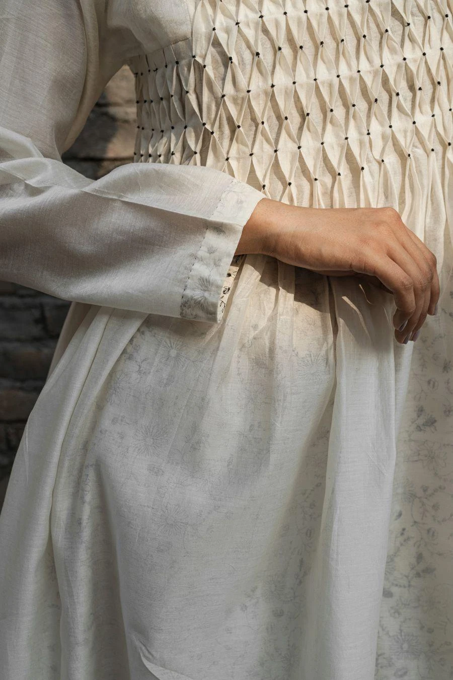 Ahmev Snowdrop Smocked Dress 5 Ahmev Snowdrop Smocked Dress - Image 5