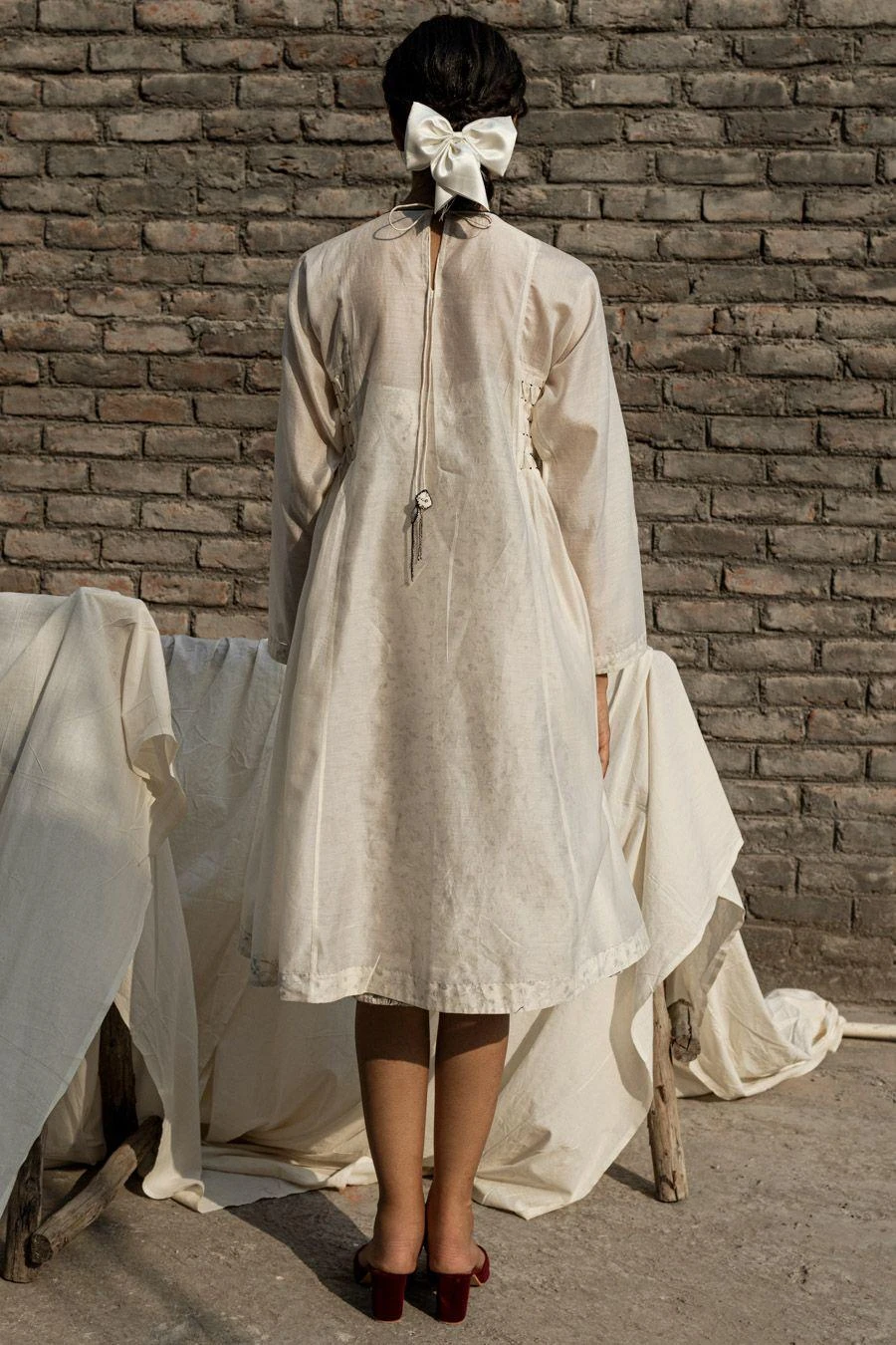 Ahmev Snowdrop Smocked Dress 6 Ahmev Snowdrop Smocked Dress - Image 6