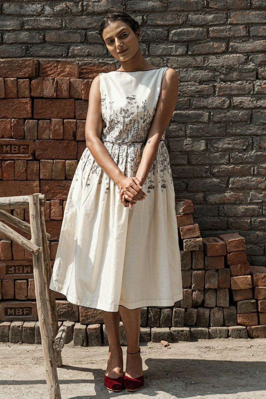 Ahmev Aster Knife Pleat Dress 3 Ahmev Aster Knife Pleat Dress - Image 3