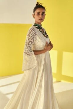 Ridhi Mehra Dafiya Embellished Anarkali Set -Echo Clothing Store 5523rm3 3