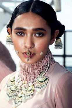 Mala And Kinnary Stately Hand Embellished Gown 10 Mala And Kinnary Stately Hand Embellished Gown -Echo Clothing Store 6323mka58 5