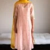 Shorshe Ash Pink Hand Embellished Kurta Set