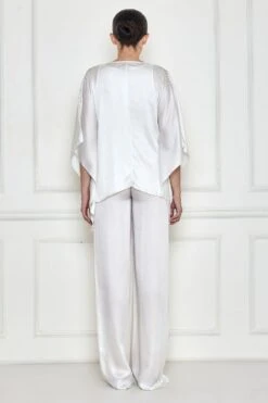 Dilnaz Frost White Kaftan & Jumpsuit 5 Dilnaz Frost White Kaftan & Jumpsuit -Echo Clothing Store 7723diz58 3