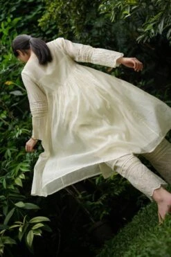 Baju Ivory May Handcrafted Dupatta -Echo Clothing Store 82bj41 5