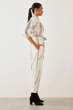 SNOB Off White Bowler Jumpsuit -Echo Clothing Store 91sn30 3