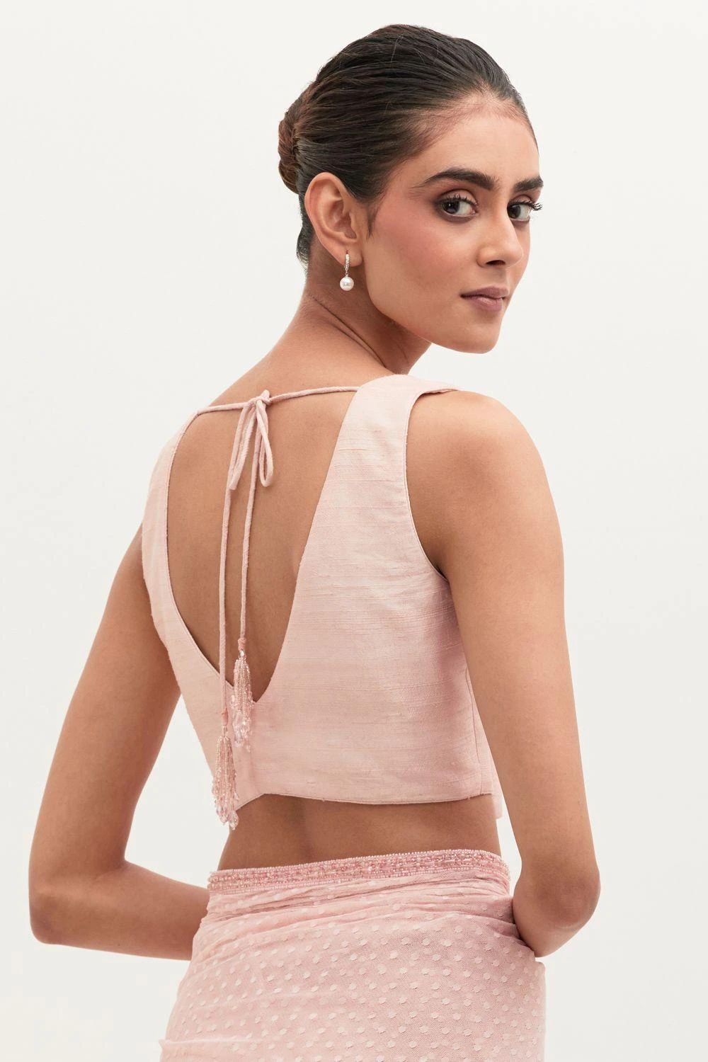 Mala And Kinnary Atlantis Cape Sari Set 4 Mala And Kinnary Atlantis Cape Sari Set - Image 4