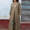 Archana Jaju Chanderi Kurta Set With Kalamkari Details