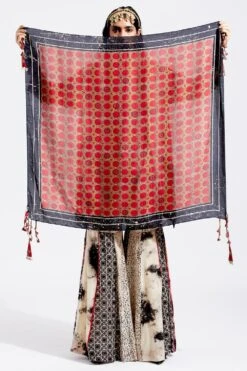 Aseem Kapoor Sindoor Bagh Scarf