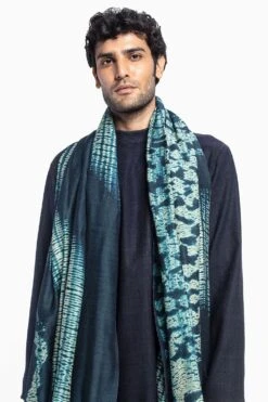 Divyam Mehta Men Blue Side Placket Kurta -Echo Clothing Store cx 404k 3