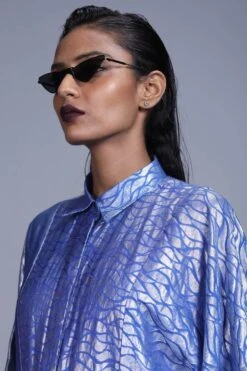 Hemang Agrawal Udaka Silver Brocade Boiler Suit -Echo Clothing Store ha16 4