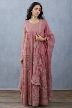 Torani Gulbaag Organza Sutlej Ghera Set