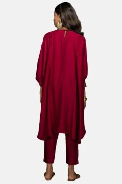 Prahnaaya Royal Magenta Hand Embroidered Kurta Set 9 Prahnaaya Royal Magenta Hand Embroidered Kurta Set -Echo Clothing Store octrmbatst 5 2