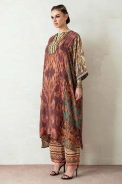 Rajdeep Ranawat Printed Panel Kurta And Pant Set