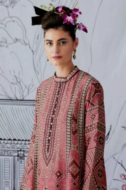 Rajdeep Ranawat Pink Bandhani Printed Anarkali & Palazzo Set 6 Rajdeep Ranawat Pink Bandhani Printed Anarkali & Palazzo Set -Echo Clothing Store rr1077 3