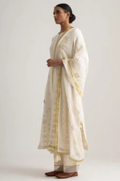 Organic Cotton Anarkali With Gota Detailing -Echo Clothing Store sa7 4