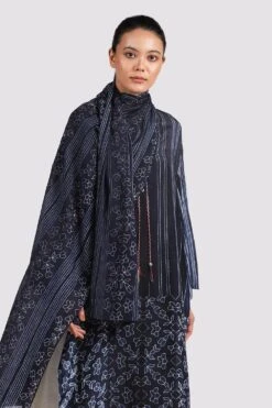 Ikai Shibori Scarf 6 Ikai Shibori Scarf -Echo Clothing Store srf810 4