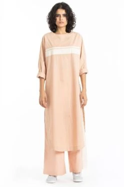 Three Pale Pink Long Jumper Co-ord Set