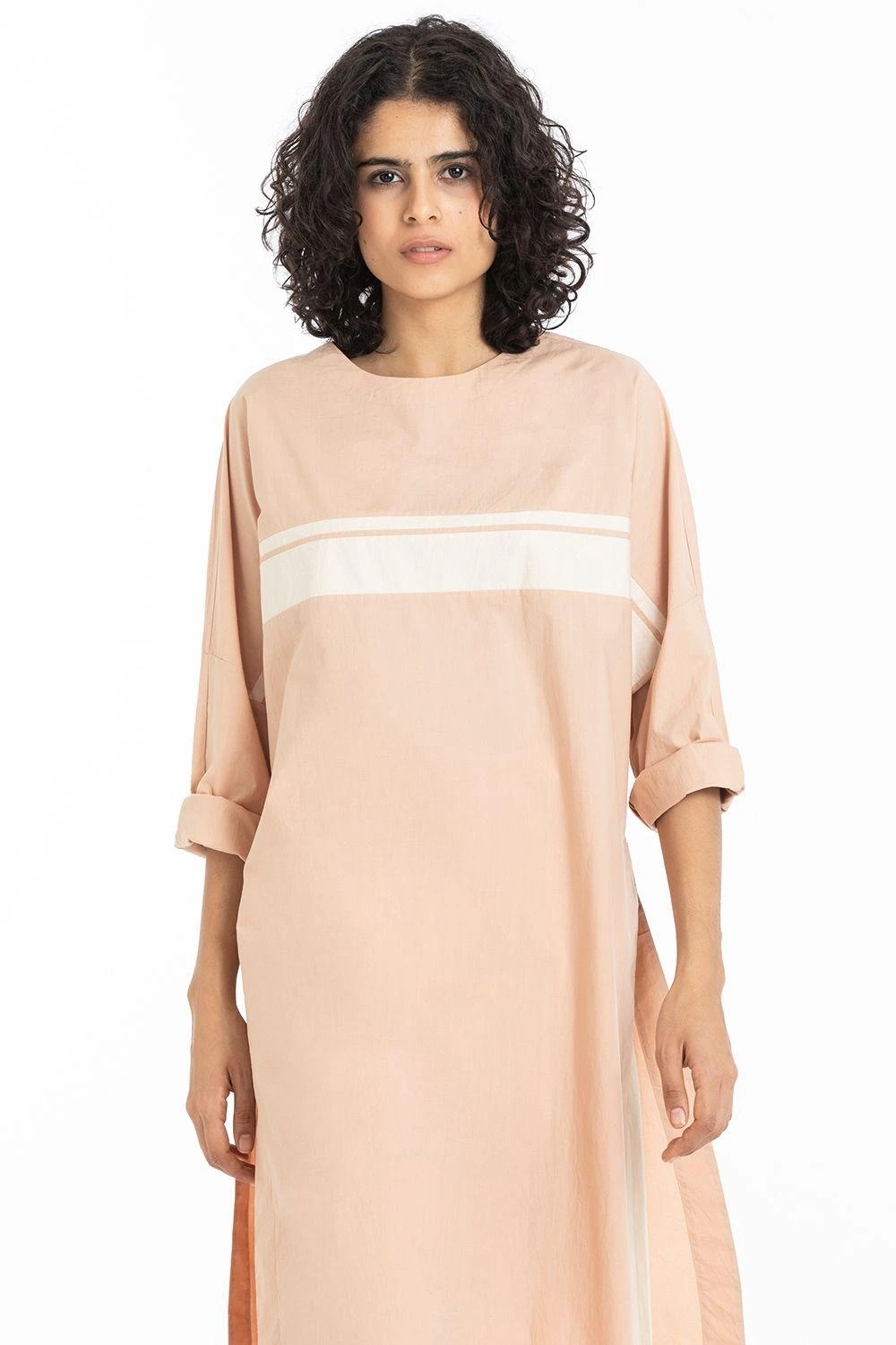 Three Pale Pink Long Jumper Co-ord Set 3 Three Pale Pink Long Jumper Co-ord Set - Image 3