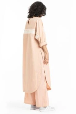 Three Pale Pink Long Jumper Co-ord Set 7 Three Pale Pink Long Jumper Co-ord Set -Echo Clothing Store ss20 set33 4