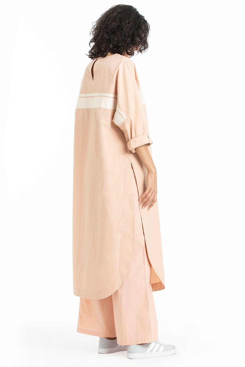 Three Pale Pink Long Jumper Co-ord Set 4 Three Pale Pink Long Jumper Co-ord Set - Image 4