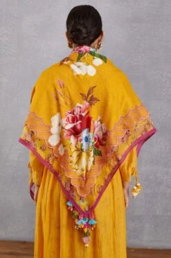 Torani Sunhera Chokor Guncha Scarf -Echo Clothing Store torjam1910 61 3