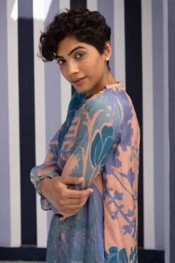 YAM Borneo Printed Kurta Set -Echo Clothing Store yam0631 3